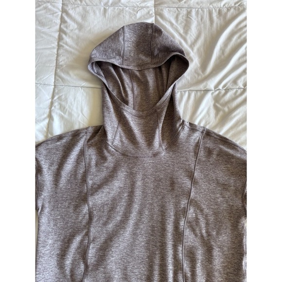 Lululemon Womens Ready to Rulu Hoodie Pullover Size Medium Heathered Mulberry - Picture 9 of 13